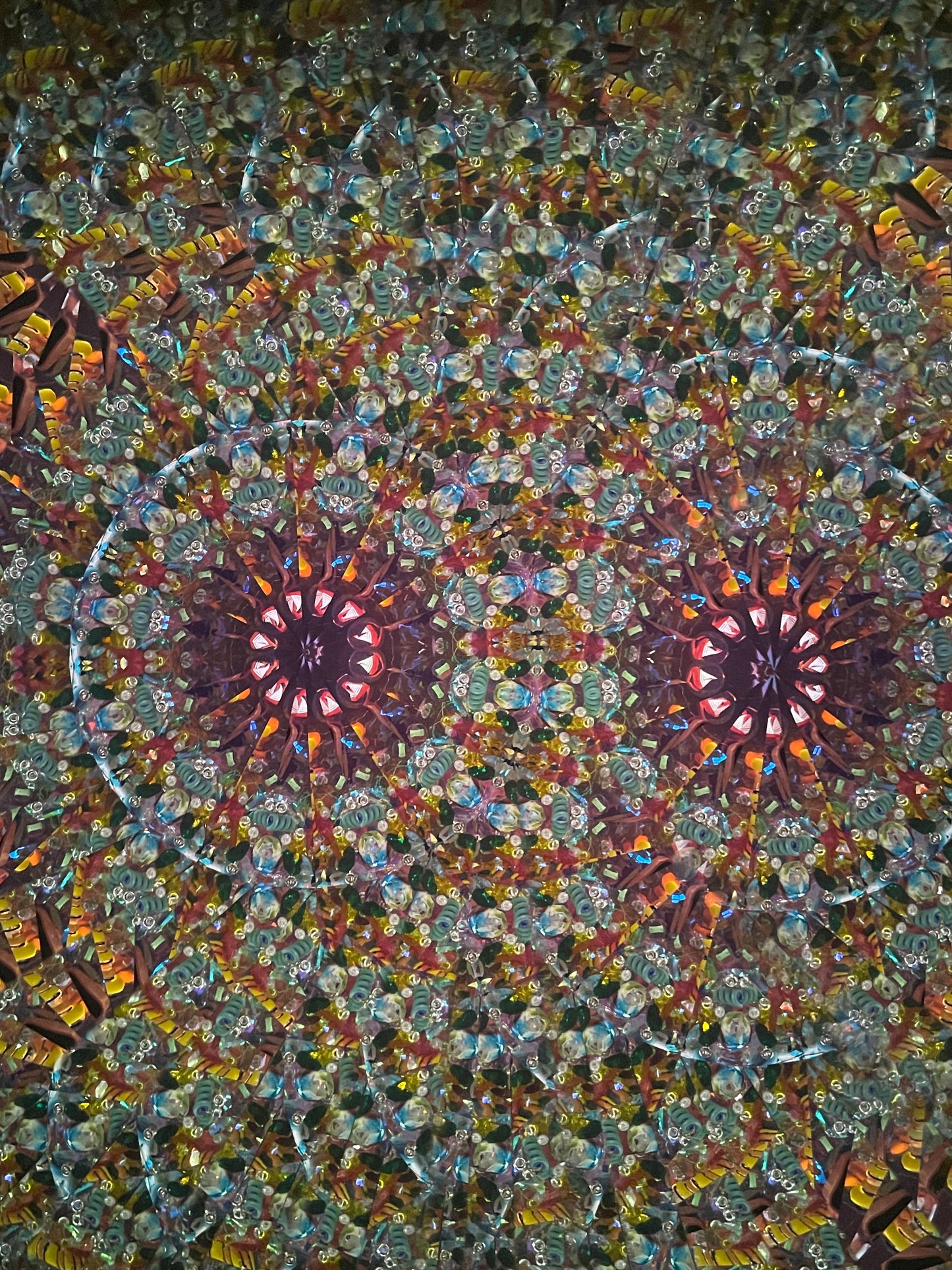 Wooden Kaleidoscope, "Hand Held Sapelli" by Carol and Mark Reynolds.