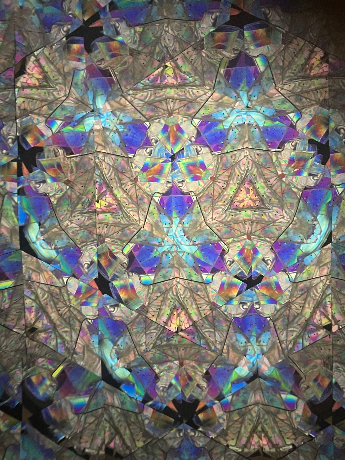 Zebrawood Polorized Kaleidoscope by Earle Mc Neil 3 mirror system new Feb 2026