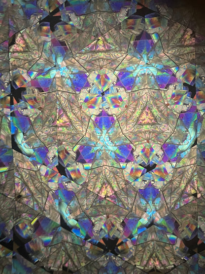 Zebrawood Polorized Kaleidoscope by Earle Mc Neil 3 mirror system new Feb 2026