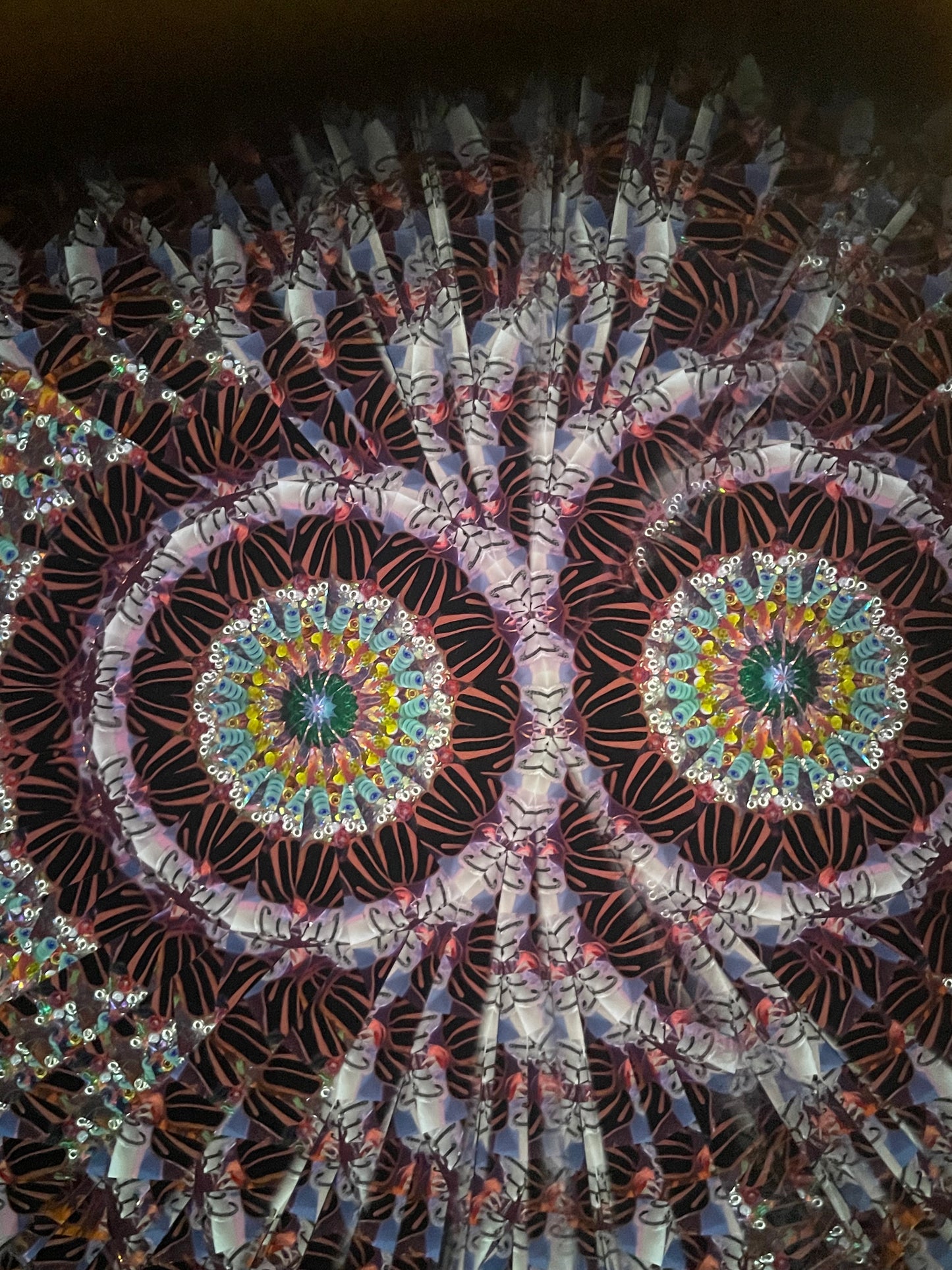 Wooden Kaleidoscope, "Hand Held Sapelli" by Carol and Mark Reynolds.