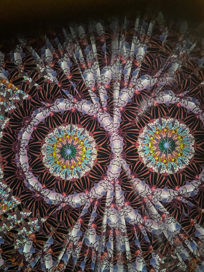 Wooden Kaleidoscope, "Hand Held Sapelli" by Carol and Mark Reynolds.