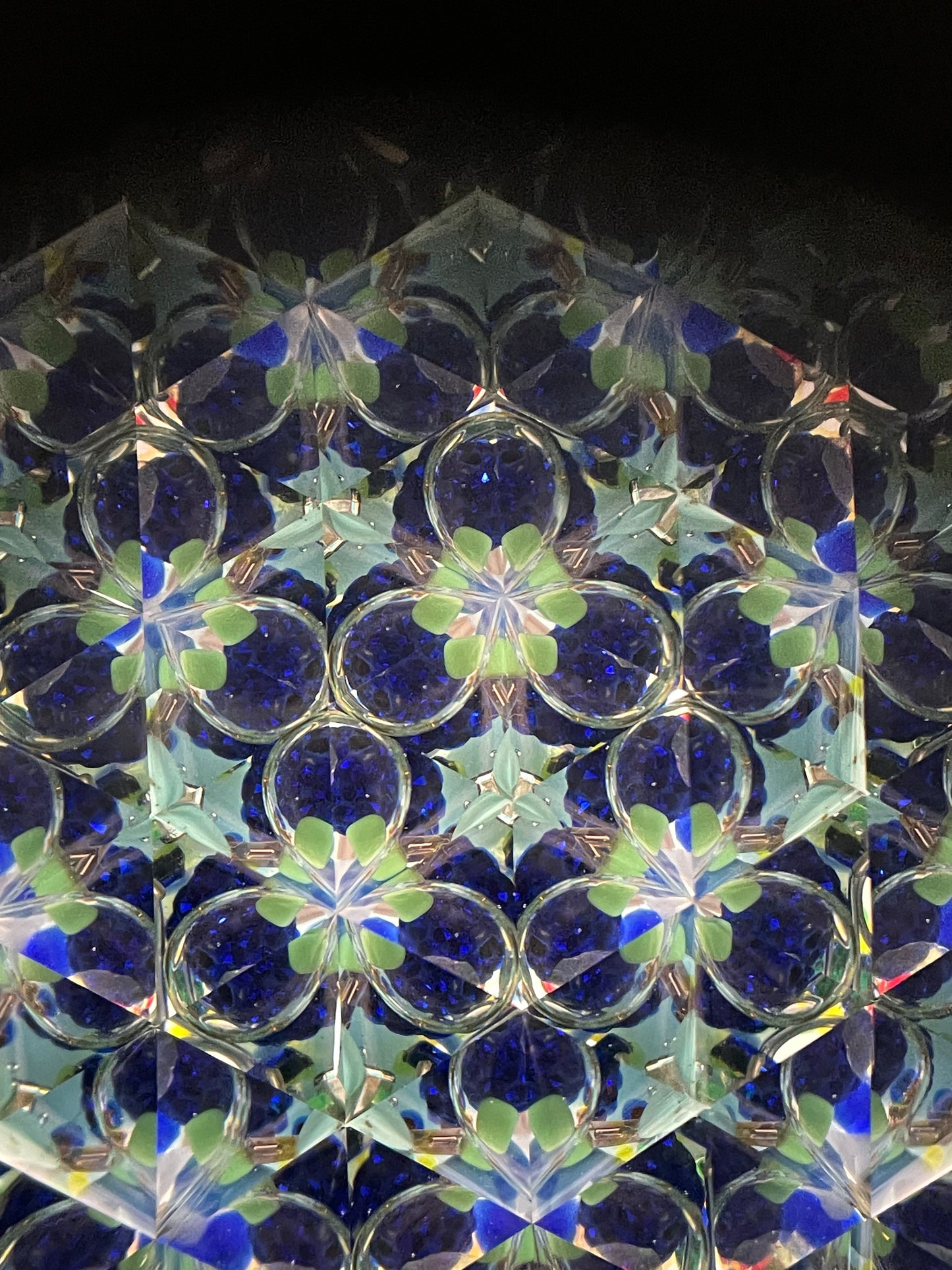 Mini Stained Glass Kaleidoscope By Nancy and Alan Lindenmier