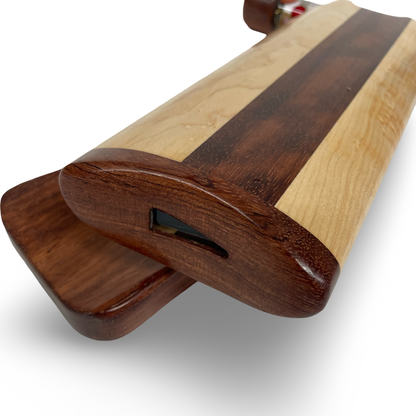 Handmade Wooden Kaleidoscope, " Sparkler In Mixed Woods " Special" By Artist Henry Bergeson.