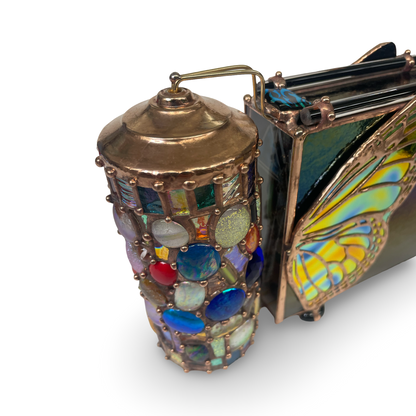 Unique Glass Gifts, Kaleidoscope, "Mariposa" #321 - 2025 By Sue Rioux.