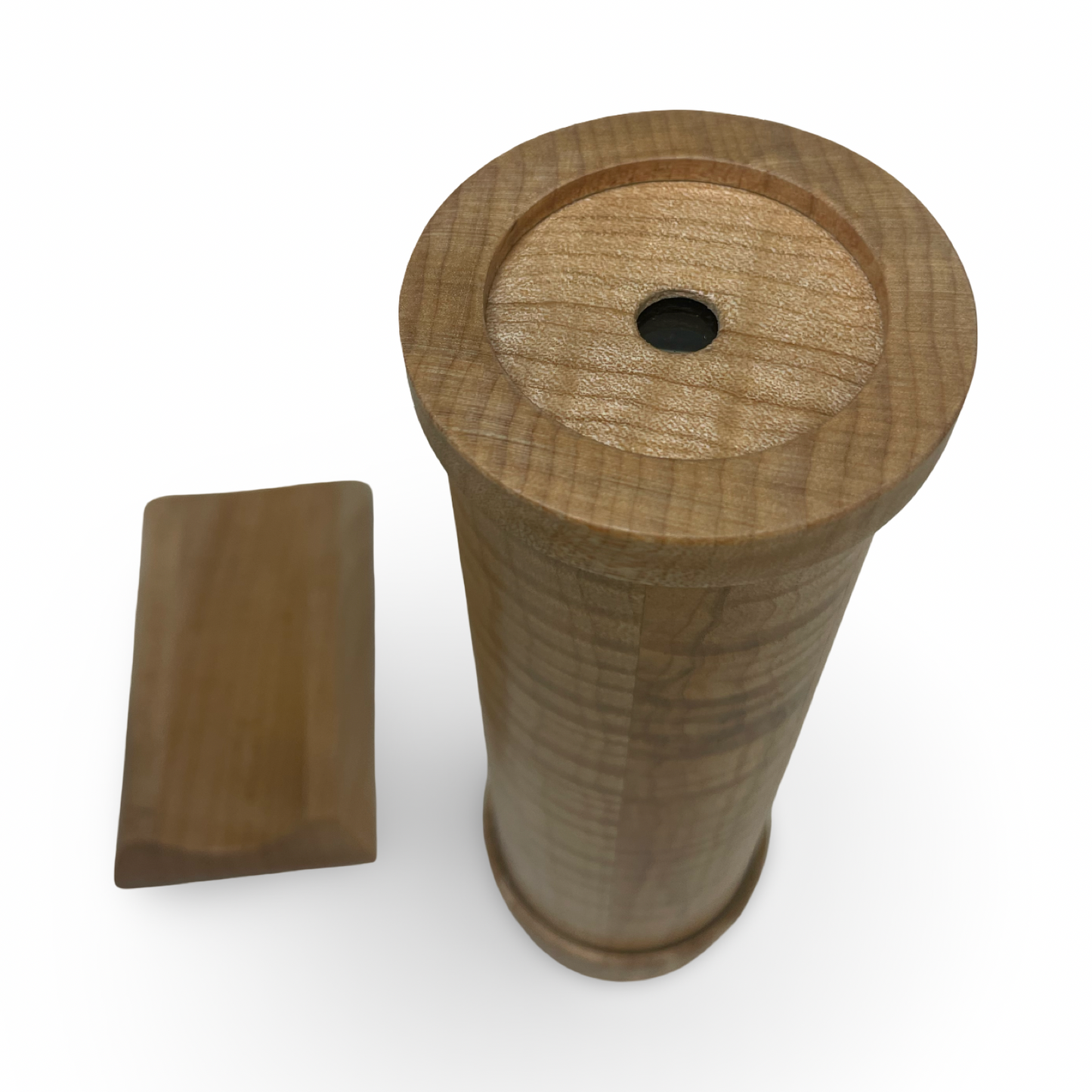 Curly Maple Polorized Kaleidoscope by Earle Mc Neil 3 mirror system new August 2026