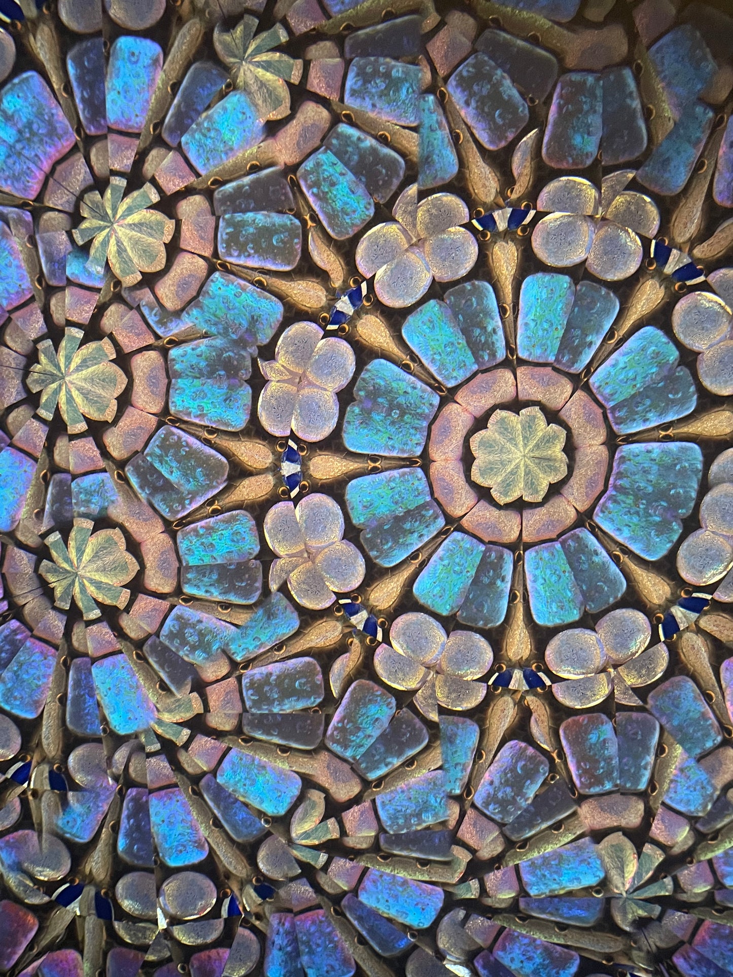 Ultimate Adult Kaleidoscope in Stained Glass "Serendipity #120  By Artist Sue Rioux.