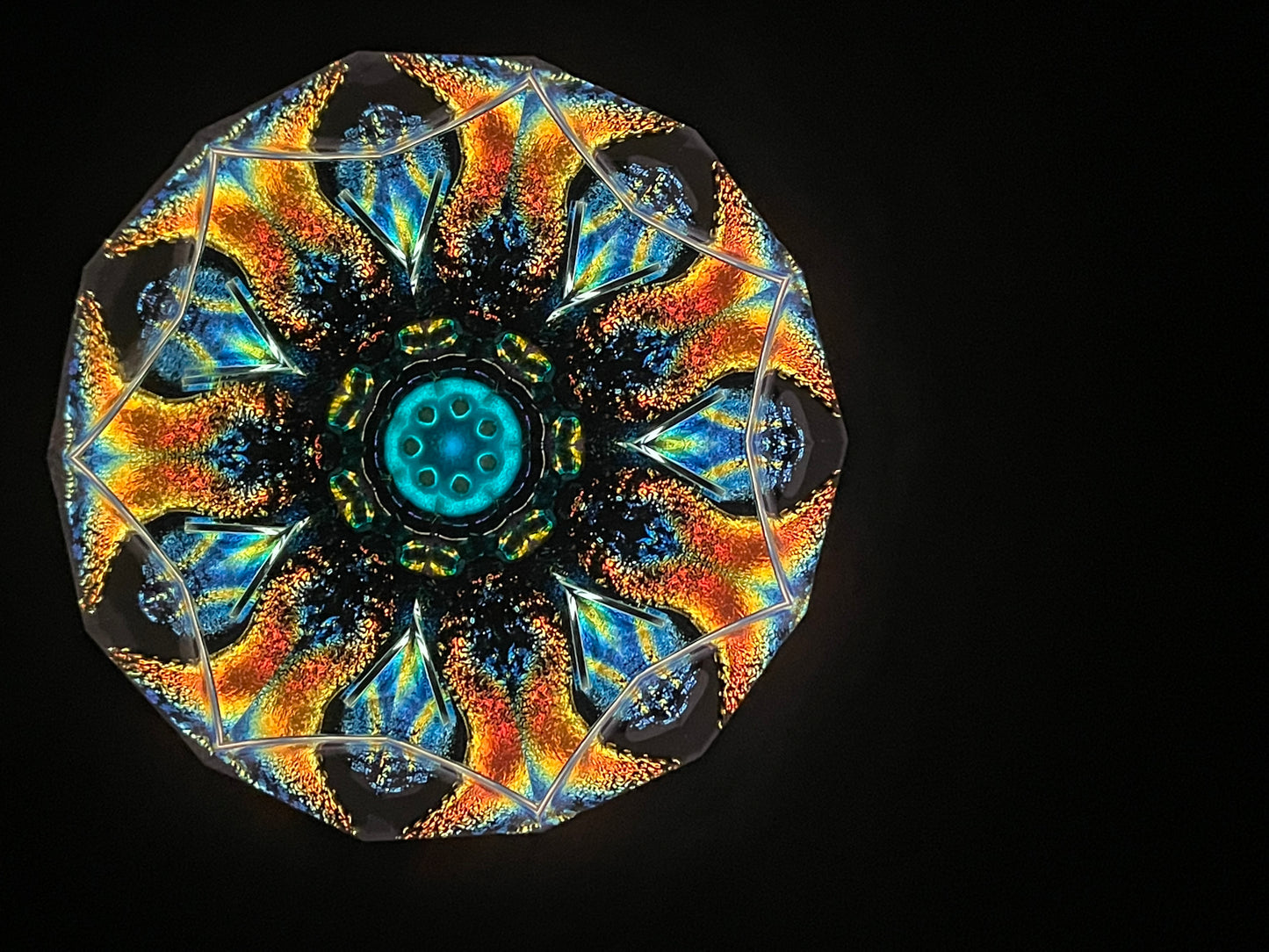Vintage Kaleidoscope,"L'Etolie ( the Star)" By Artists Luc and Sallie Durette.