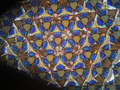 Unique Glass Gifts, Kaleidoscope, "Mariposa" #321 - 2025 By Sue Rioux.