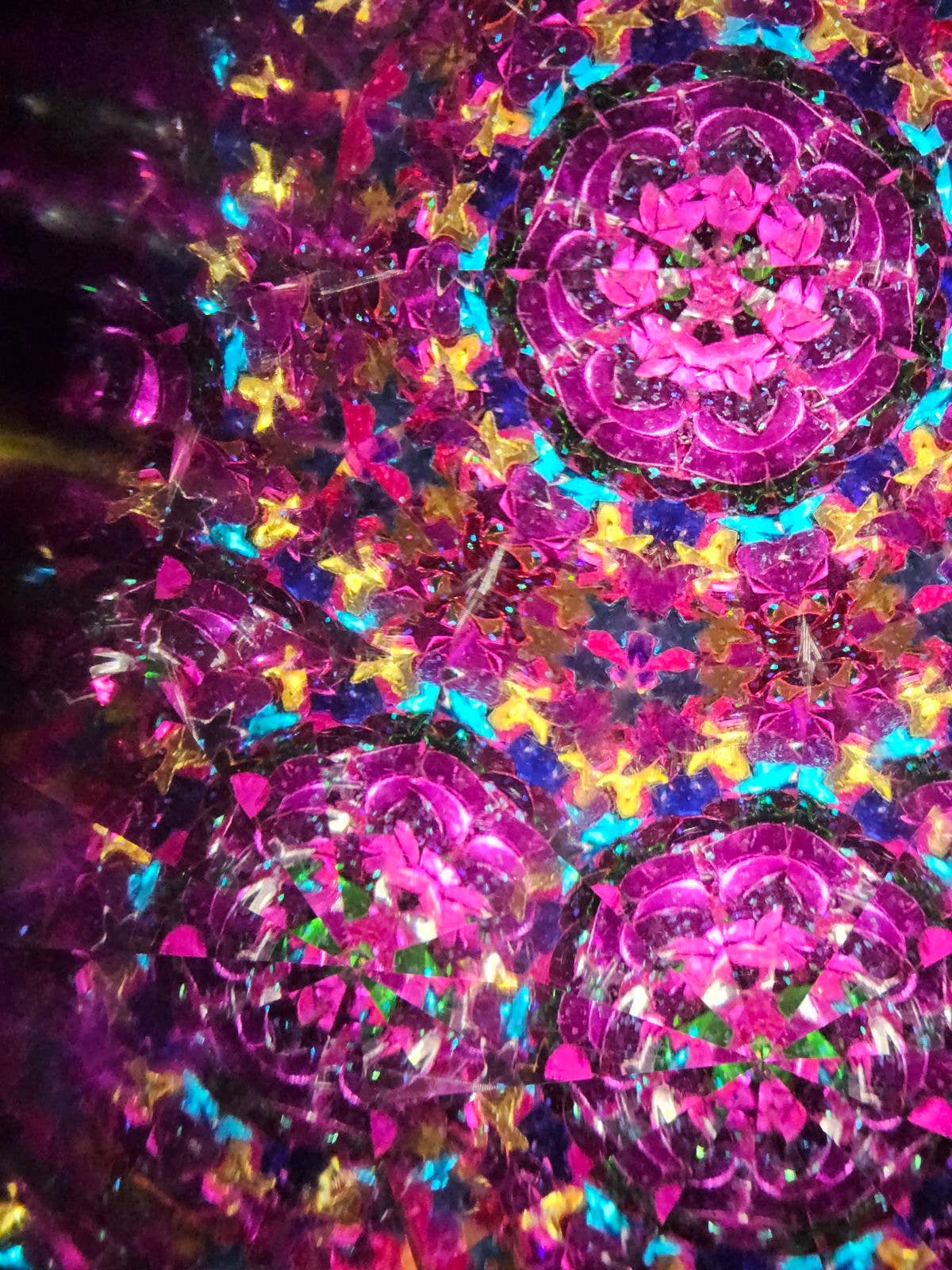 GI-8021/120  Kaleidoscope: Fireworks Collection Purple