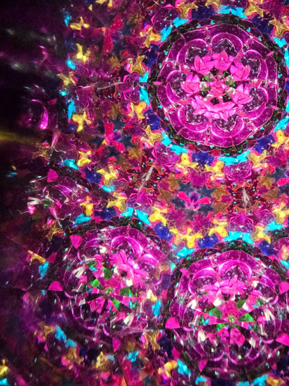 GI-8021/120  Kaleidoscope: Fireworks Collection Purple