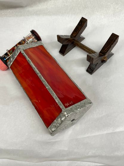 Diamond Stained Glass Kaleidoscope By Nancy and Alan Lindenmier