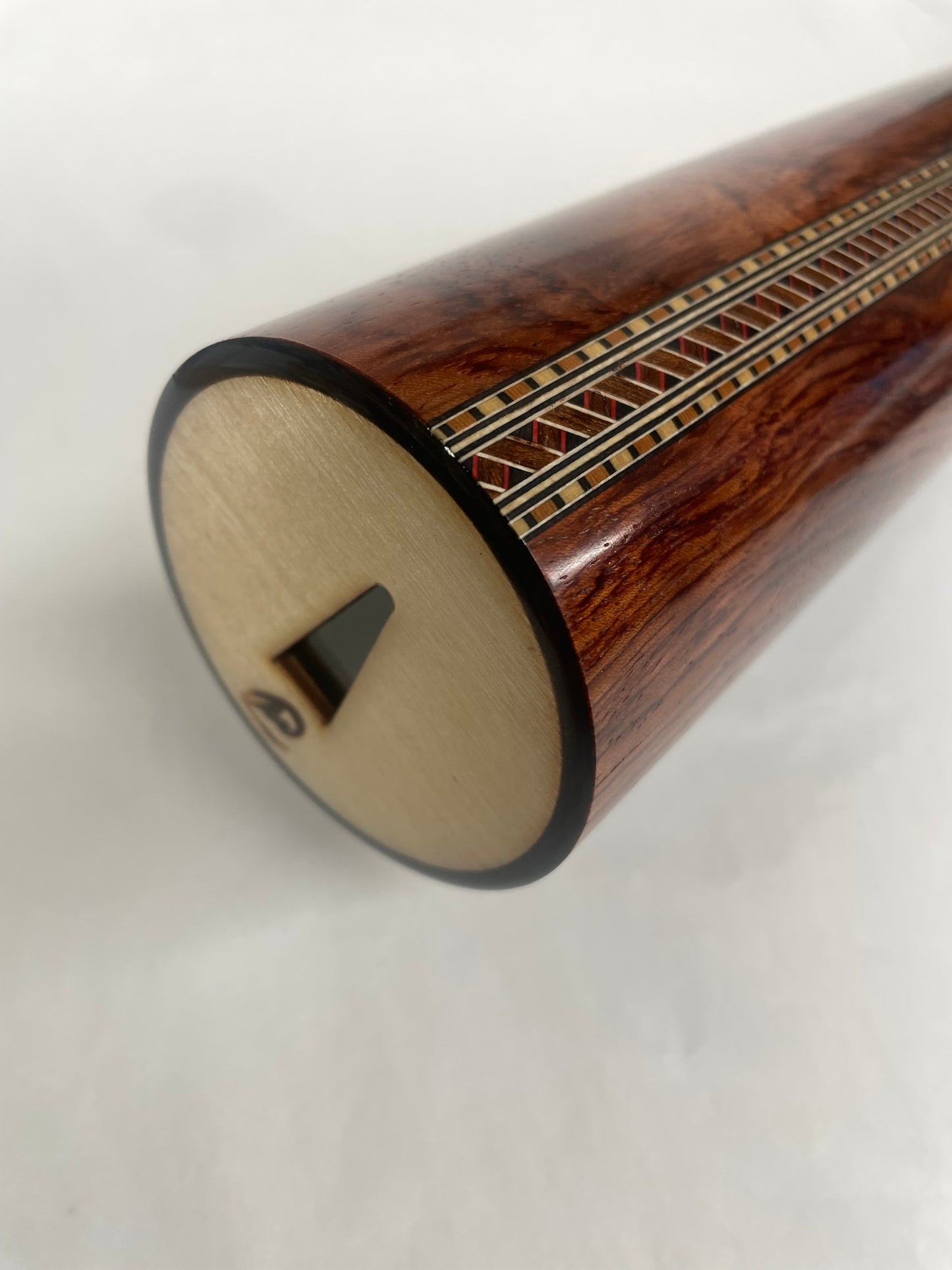 Wooden Kaleidoscope, "Hand Held Sapelli" by Carol and Mark Reynolds.
