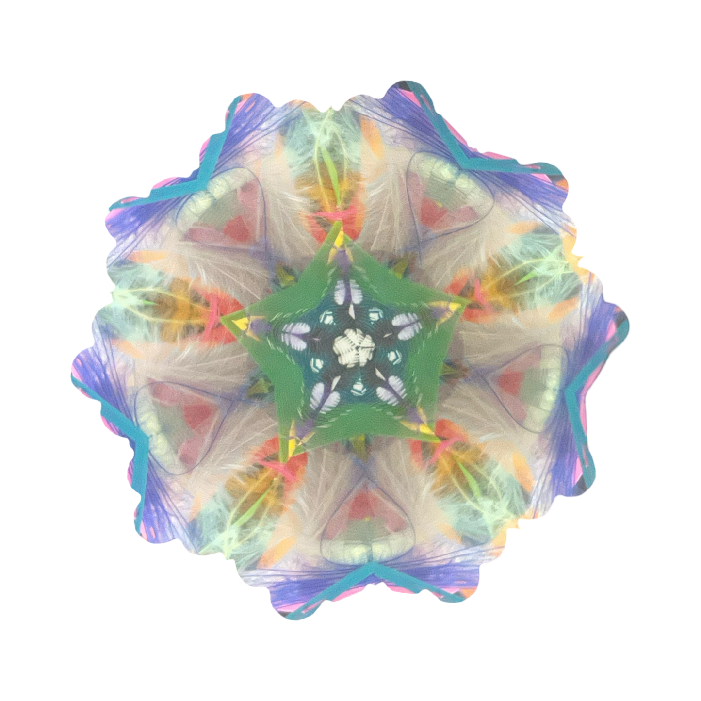 Feather and Leather Kaleidoscope by Paretti's