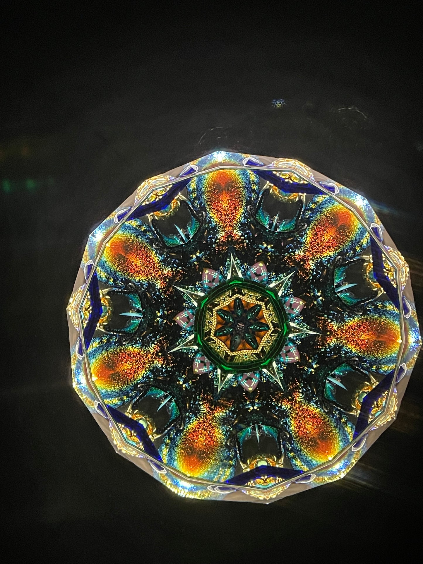 Vintage Kaleidoscope,"L'Etolie ( the Star)" By Artists Luc and Sallie Durette.