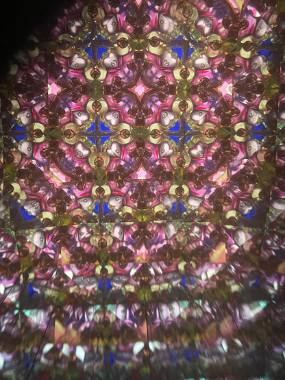 Small Unfinished Brass Kaleidoscope ( One of a Kind) By Jennifer