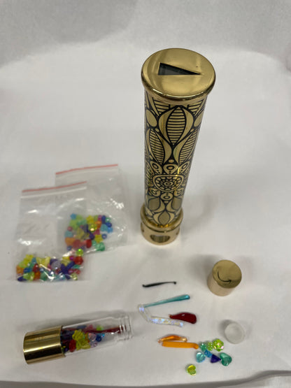 New for 2025! Brass Interchangeable "Brass Standing" with 1 DIY Fillable Cell by Artist Karl Schilling. KTU Exclusive.