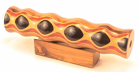 7 Inch Long Hand Crafted & Laminated Solid Wood Teleidoscopes main image