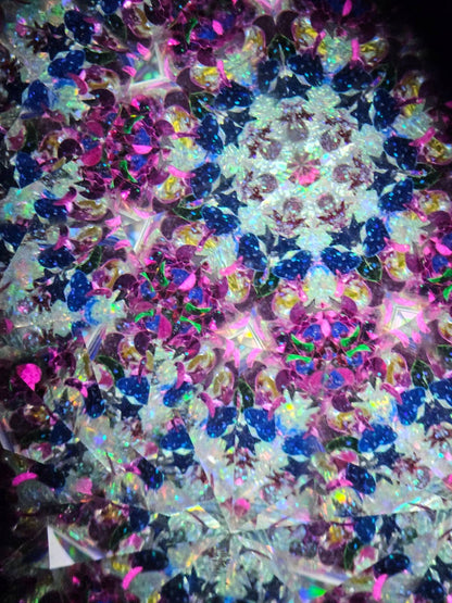 GI-8021/120  Kaleidoscope: Fireworks Collection Silver