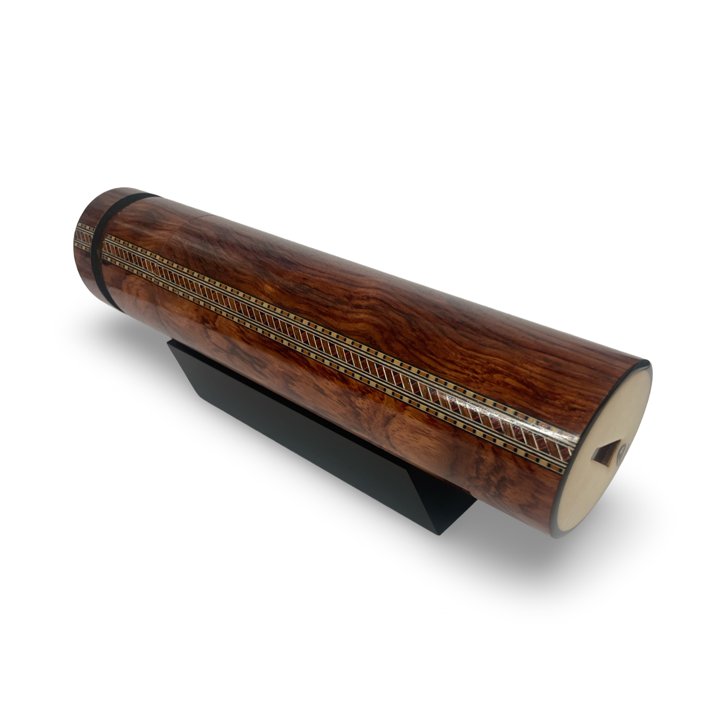 Wooden Kaleidoscope, "Hand Held Sapelli" by Carol and Mark Reynolds.