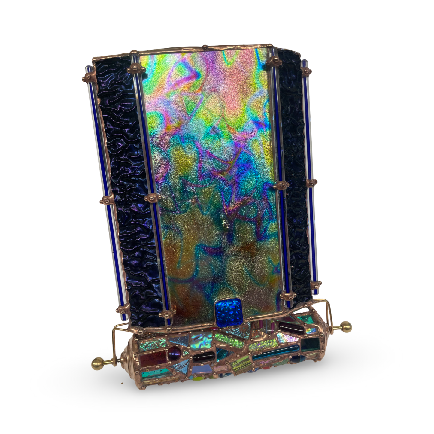 Ultimate Adult Kaleidoscope in Stained Glass "Serendipity #118  By Artist Sue Rioux.