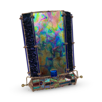 Ultimate Adult Kaleidoscope in Stained Glass "Serendipity #118  By Artist Sue Rioux.