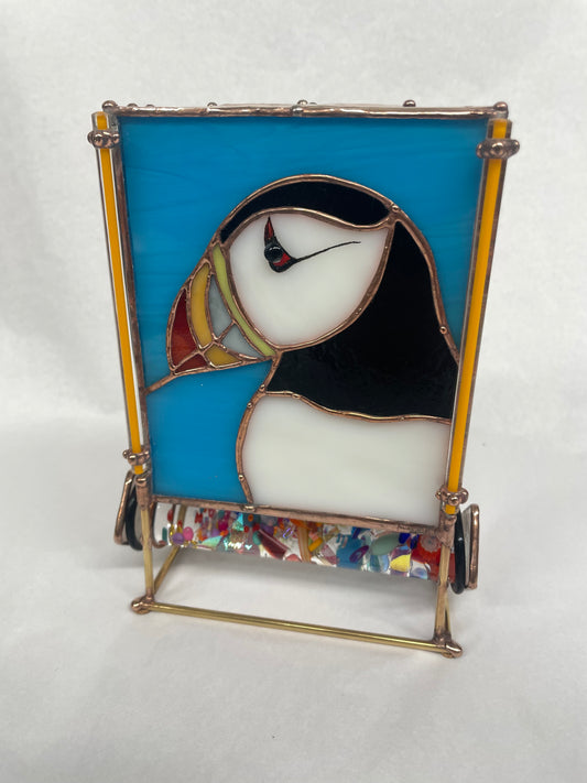 Puffin  Kaleidoscope By Artist Sue Rioux