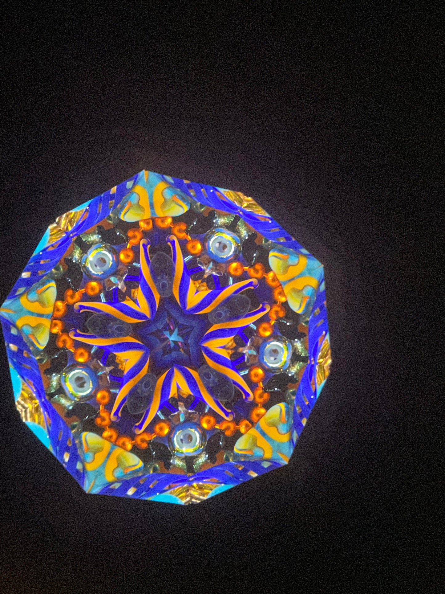 Vintage Kaleidoscope,"Elixir' By Artists Paul and Susan Knox.