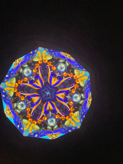 Vintage Kaleidoscope,"Elixir' By Artists Paul and Susan Knox.