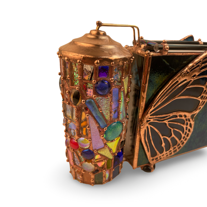 Unique Glass Gifts, Kaleidoscope, "Mariposa" #320 - 2025 By Sue Rioux.