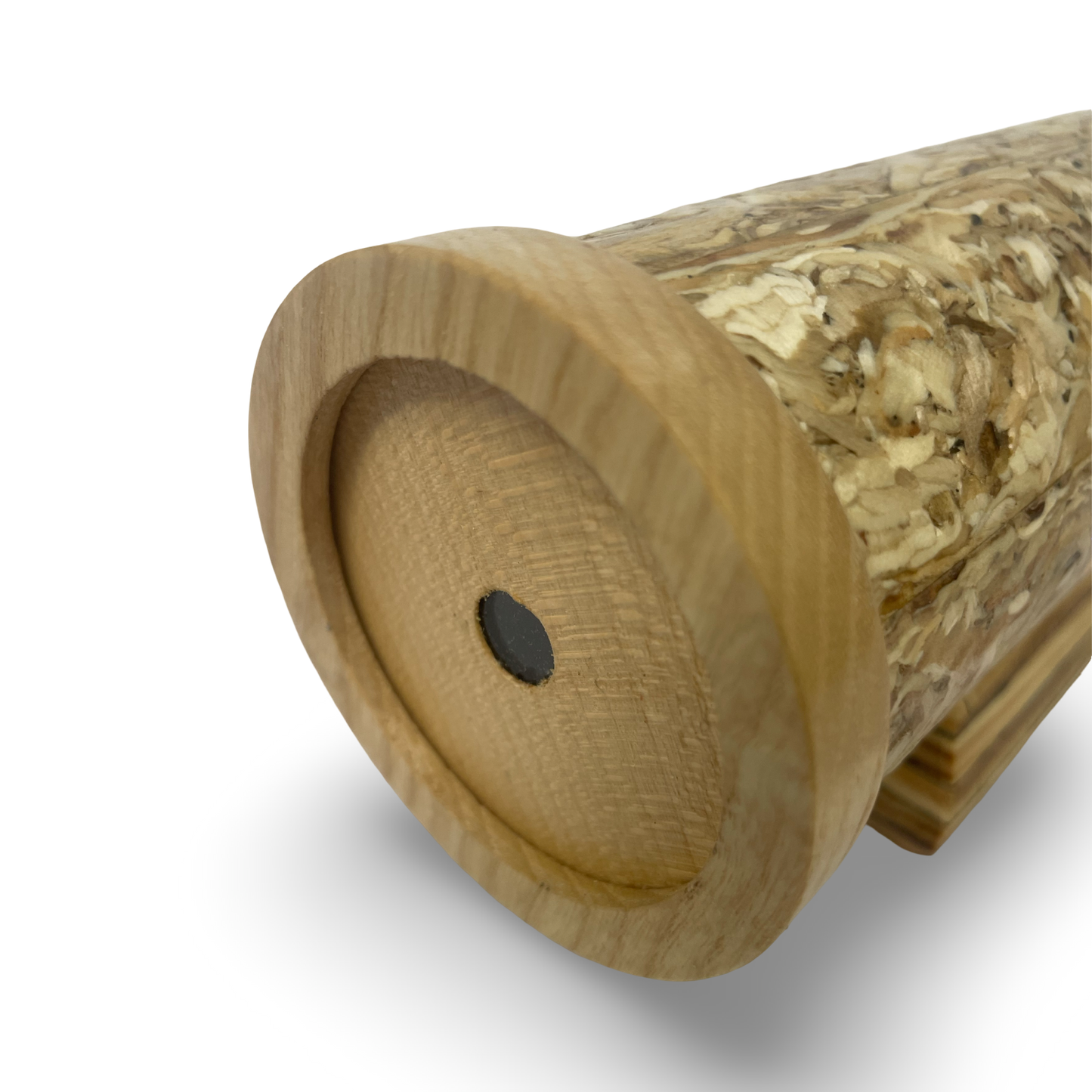 Wooden Kaleidoscope by Earle Mc Neil 2 mirror system new December 2025