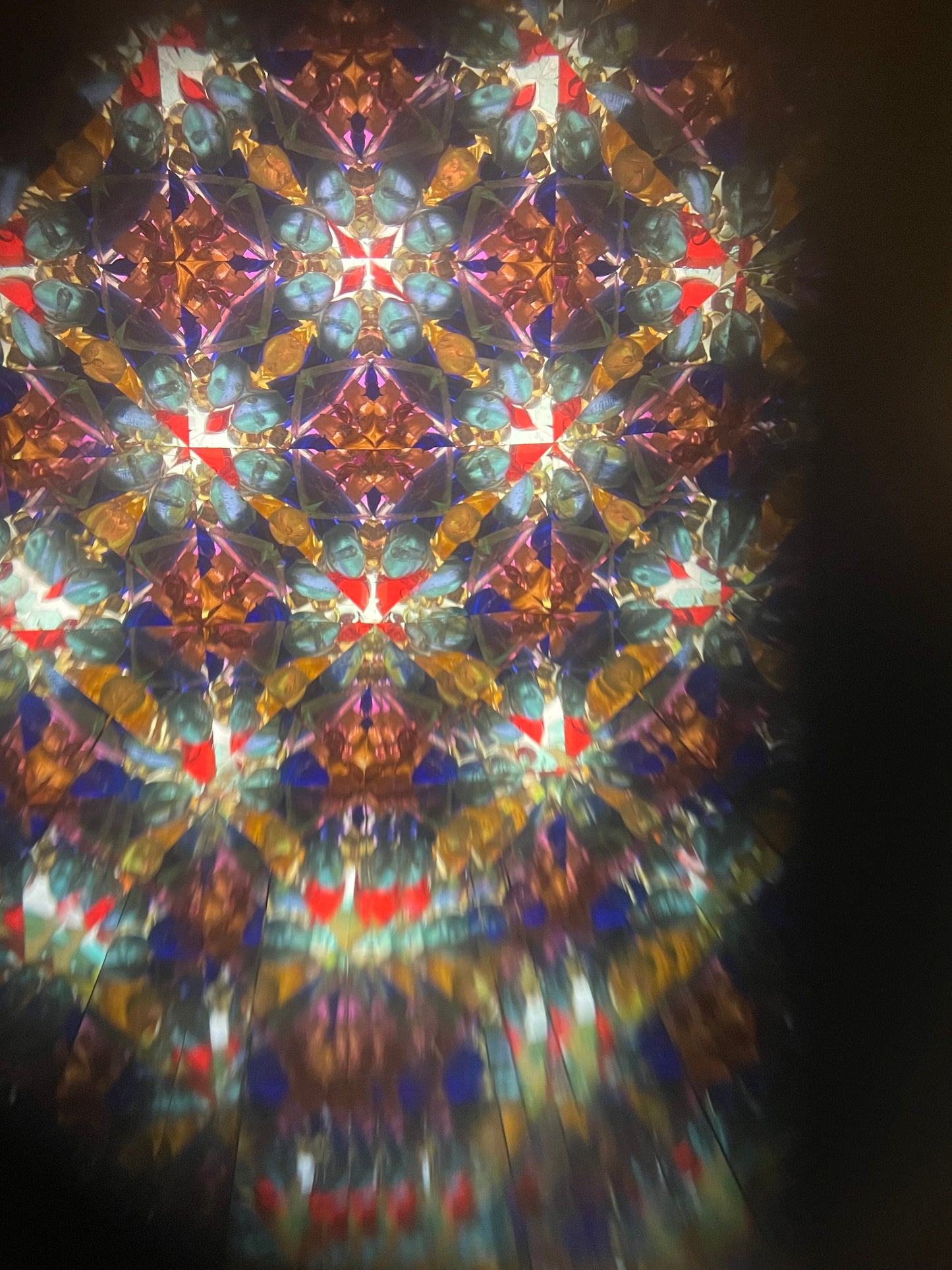 Small Unfinished Brass Kaleidoscope ( One of a Kind) By Jennifer