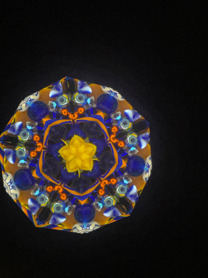 Vintage Kaleidoscope,"Elixir' By Artists Paul and Susan Knox.