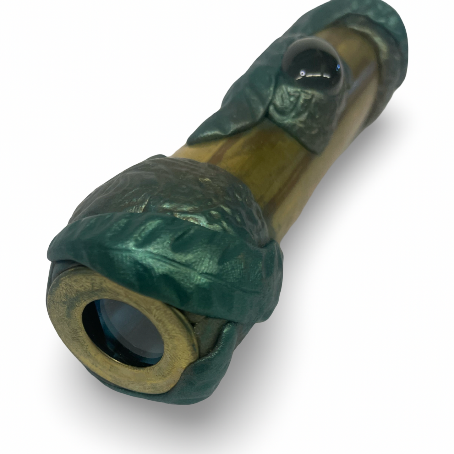 Small Unfinished Brass (Vintage look and feel) Teleidoscope ( One of A Kind) by Jennifer