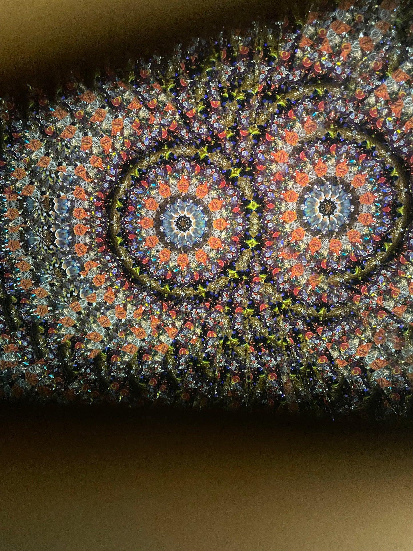 Wooden Kaleidoscope, "Hand Held Sapelli" by Carol and Mark Reynolds.