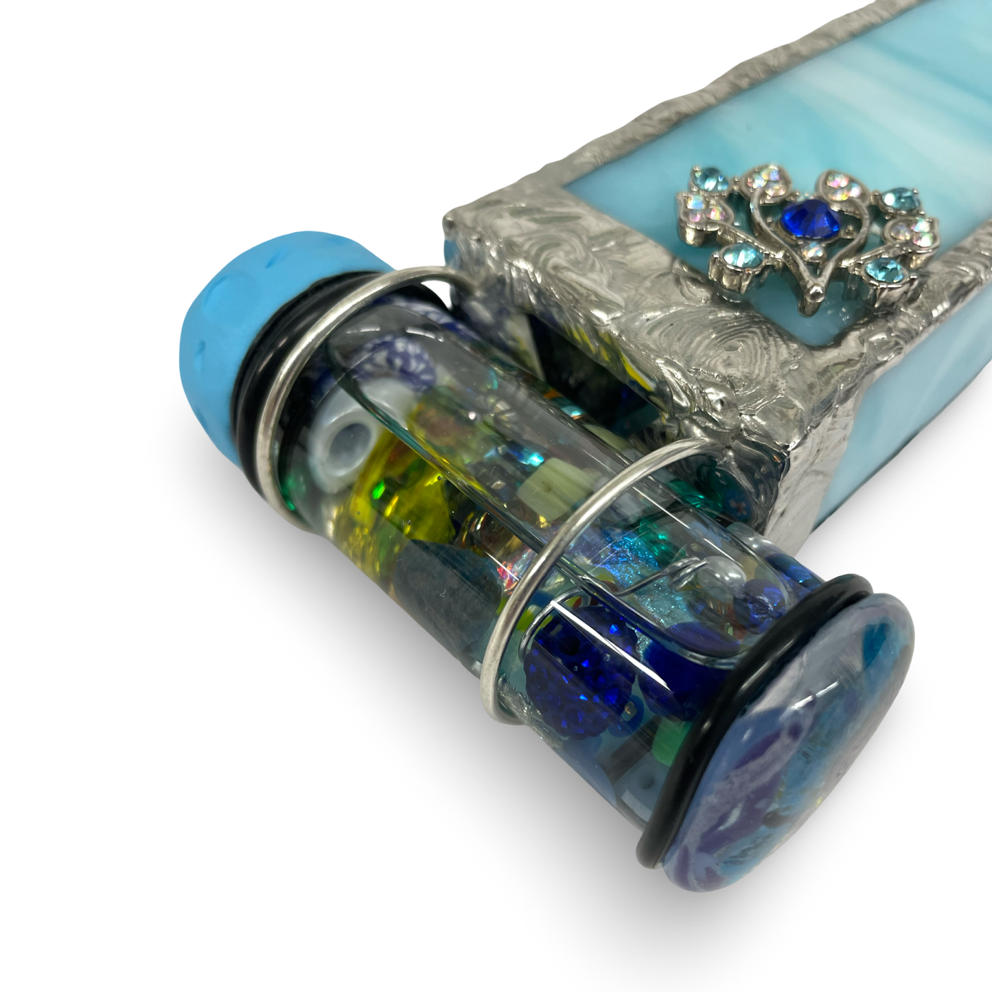 Mini Stained Glass Kaleidoscope By Nancy and Alan Lindenmier