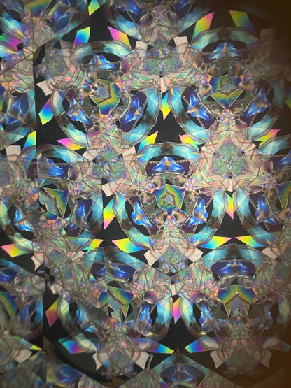 Zebrawood Polorized Kaleidoscope by Earle Mc Neil 3 mirror system new Feb 2026