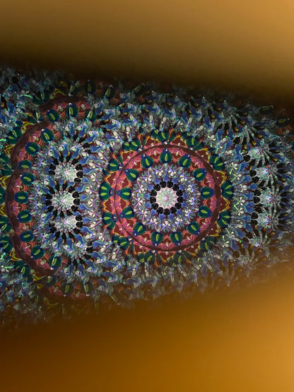 Wooden Kaleidoscope, "Hand Held Sapelli" by Carol and Mark Reynolds.