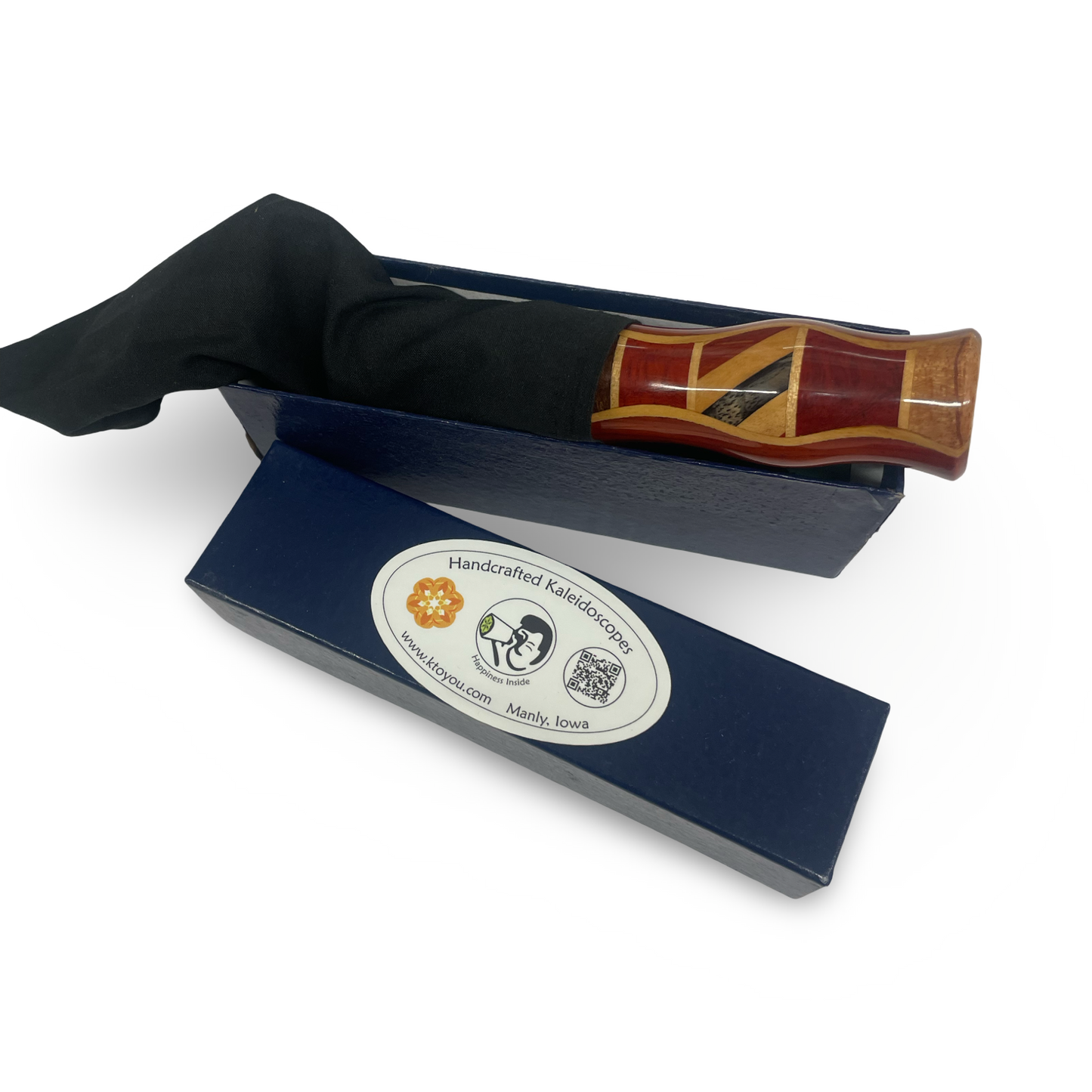 Gift Someone Hours of Joy with Our Stunning Wooden 5.5 Inch long Laminated Solid WoodsTeleidoscope