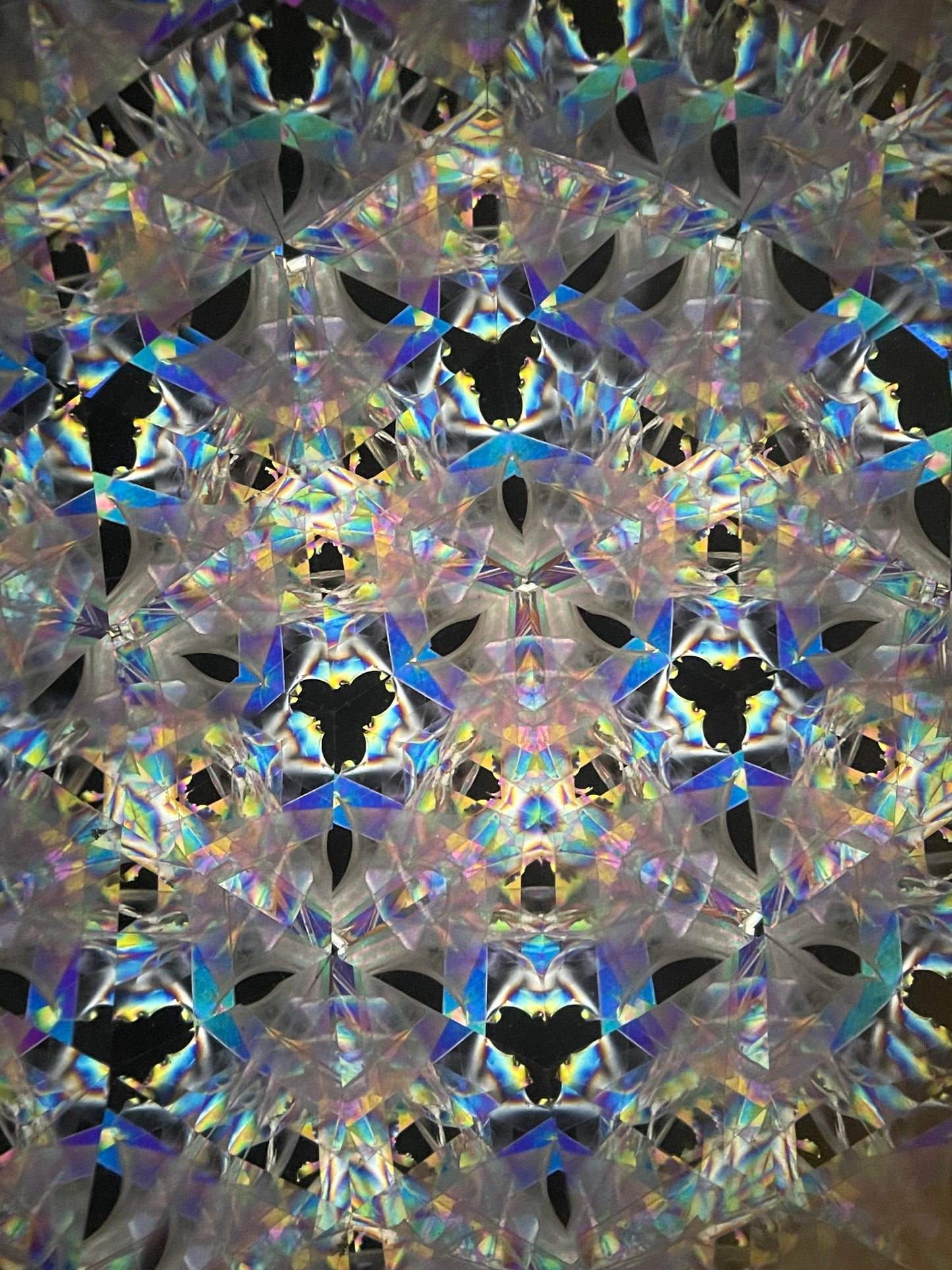 Spalted Maple Polorized Kaleidoscope by Earle Mc Neil 3 mirror system new Feb 2026