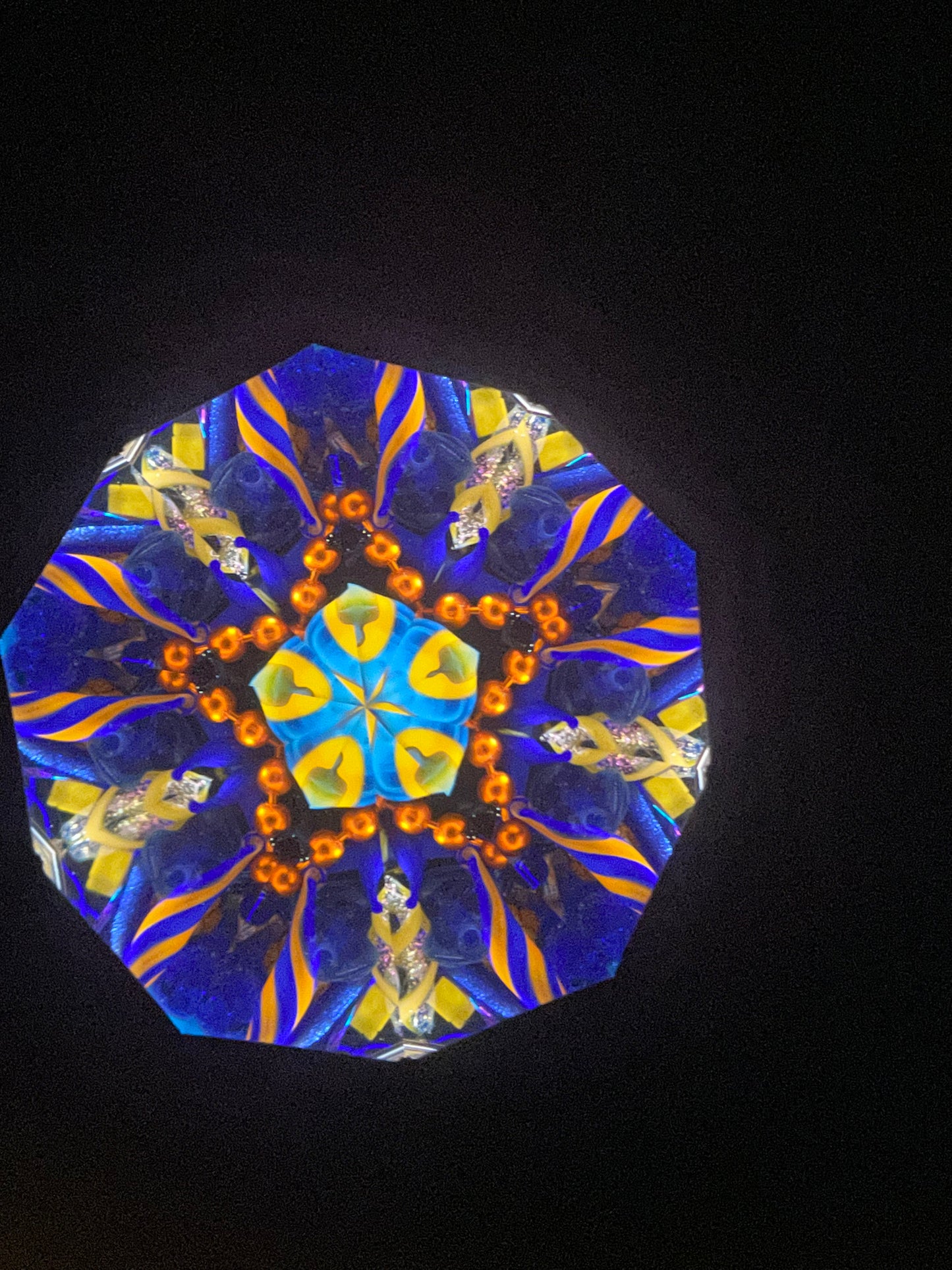 Vintage Kaleidoscope,"Elixir' By Artists Paul and Susan Knox.