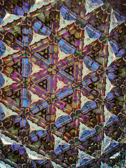 Unique Glass Gifts, Kaleidoscope, "Mariposa" #320 - 2025 By Sue Rioux.