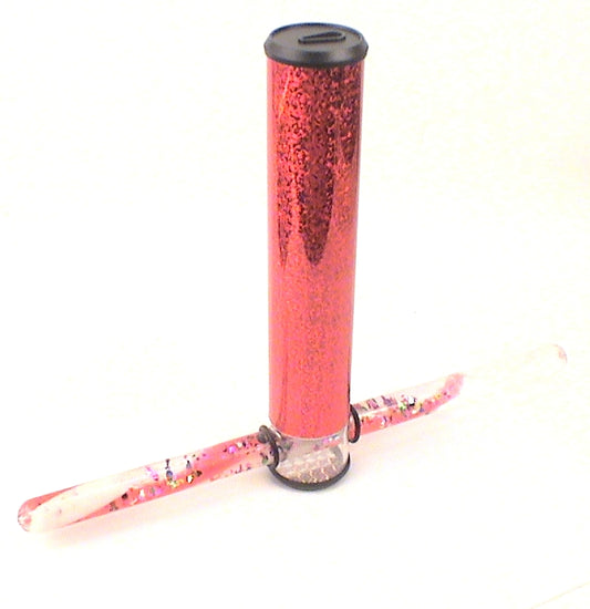Christmas Gift Idea, Large Red Fluid Fantasy Kaleidoscope main image