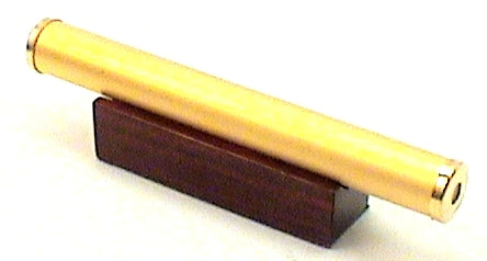 Corporate Promotional Gifts Matte Brass Pocket Kaleidoscope With  Base main image