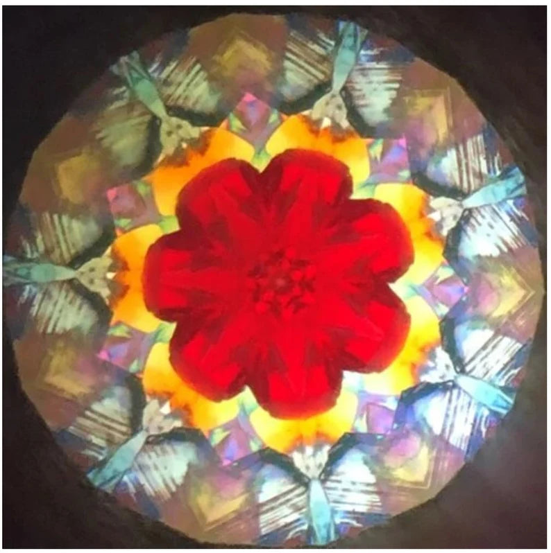 Kaleidoscope Jewelry," Starry Night"  2 mirror in Sterling Silver By Artists Deborah and Kevin Healy.