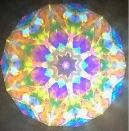 Kaleidoscope Jewelry," Starry Night"  2 mirror in Sterling Silver By Artists Deborah and Kevin Healy.