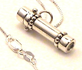 Kscope Necklaces,"Beaded" in Sterling Silver SR7 By Deborah and Kevin Healy. main image