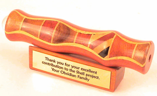 Laminated Solid Wood with Paduk and other Hardwoods Teleidoscope. main image