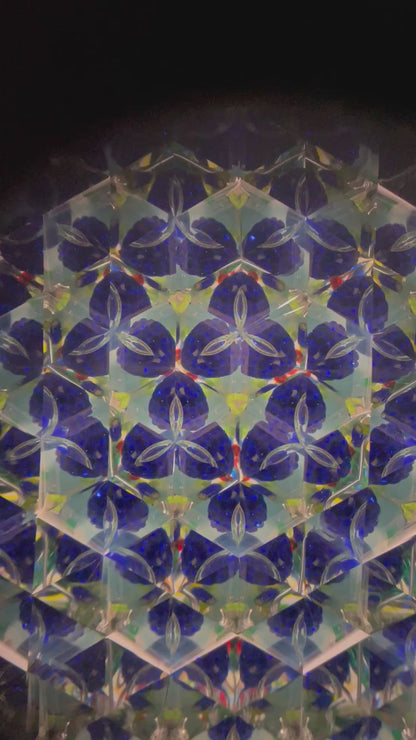 Mini Stained Glass Kaleidoscope By Nancy and Alan Lindenmier