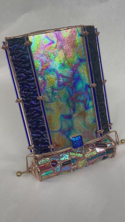 Ultimate Adult Kaleidoscope in Stained Glass "Serendipity #118  By Artist Sue Rioux.