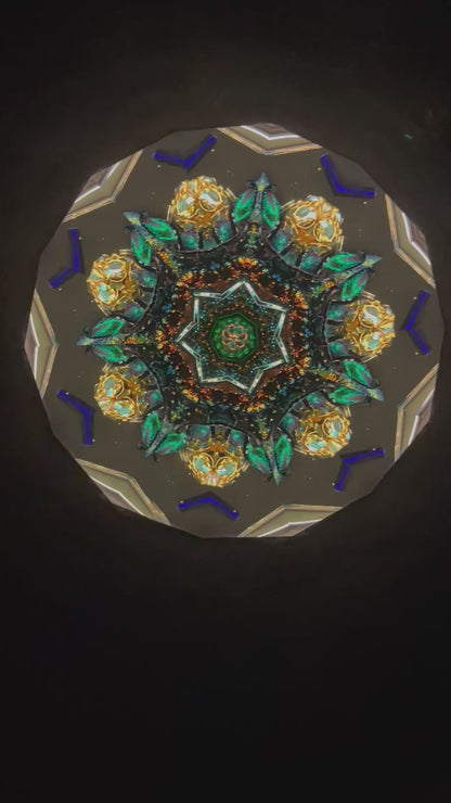 Vintage Kaleidoscope,"L'Etolie ( the Star)" By Artists Luc and Sallie Durette.